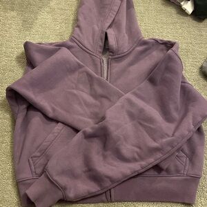tna purple zip up size xxs